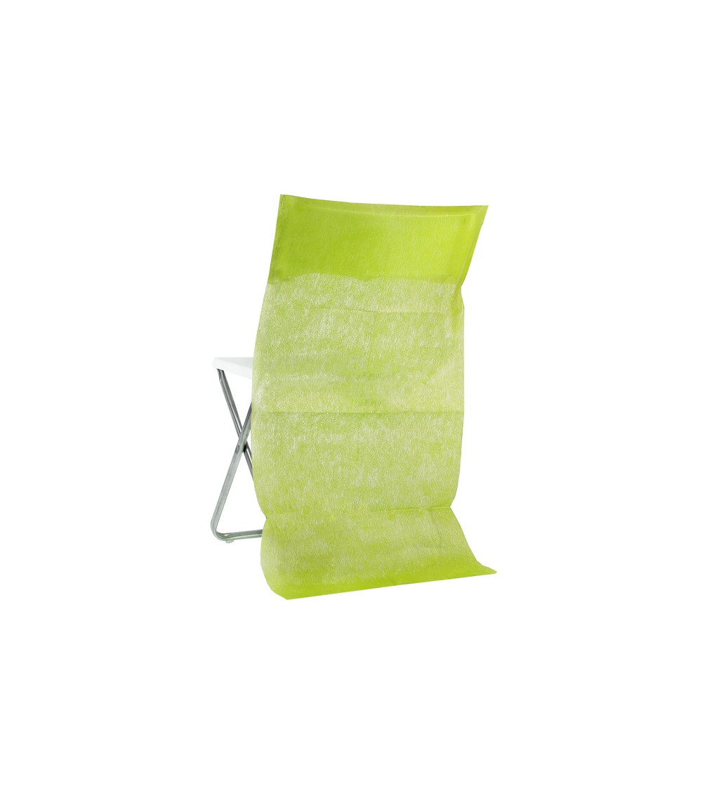 Poťah na stoličku v zelenej farbe