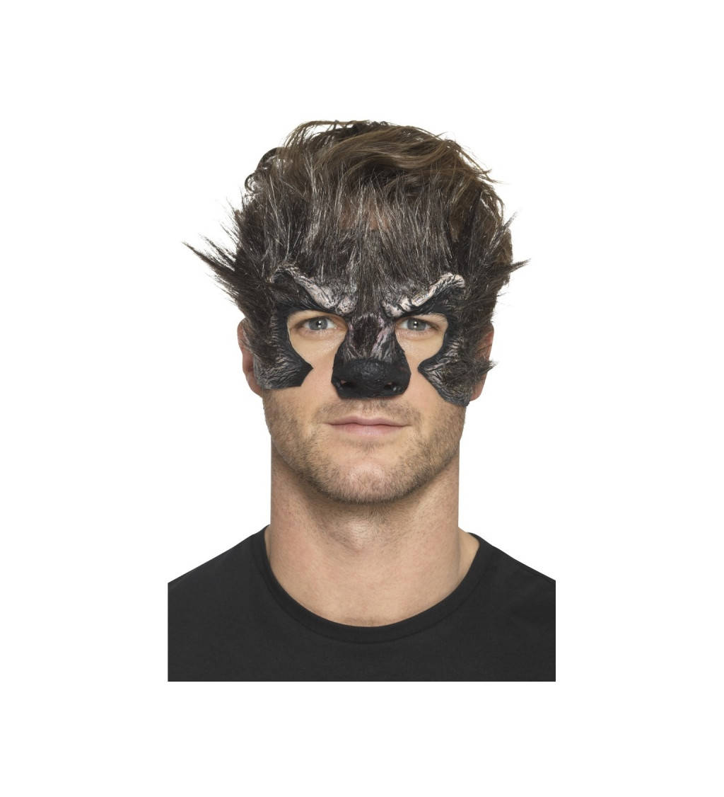 Maska Vlkodlak, nalepovacia na tvár