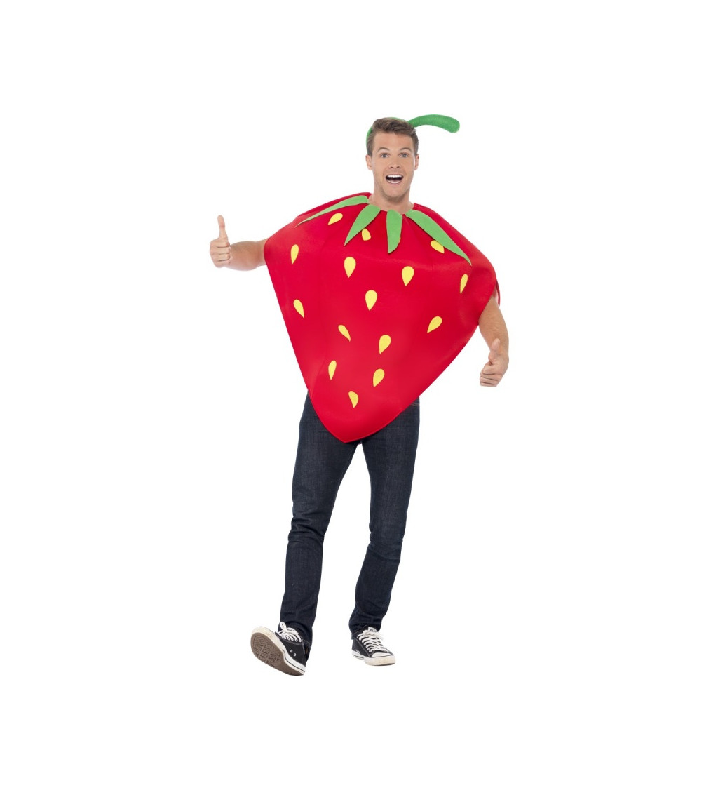 Zábavný jahodový kostým