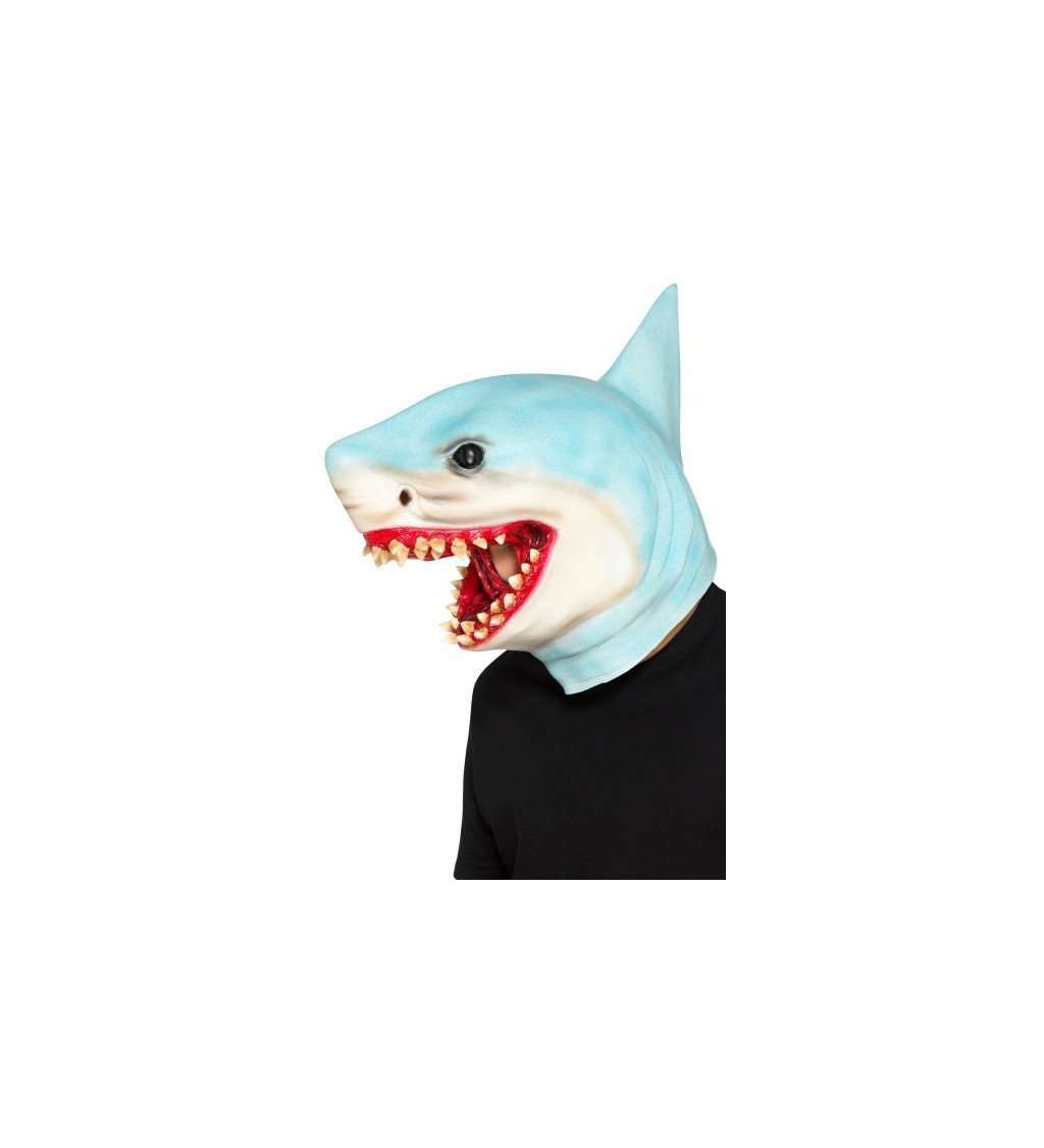 Maska Ľudožravý žralok, latexová