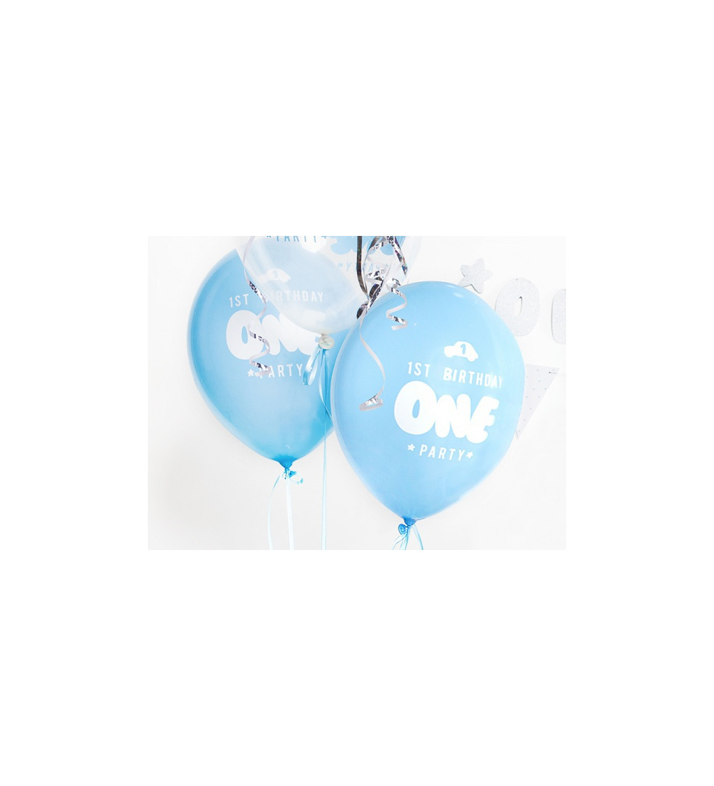 Balónik Strong - One modrý 6 ks