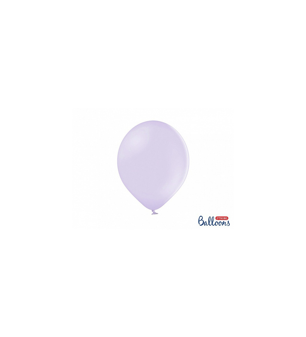 Pastelový balón - svetlofialový - 10 ks
