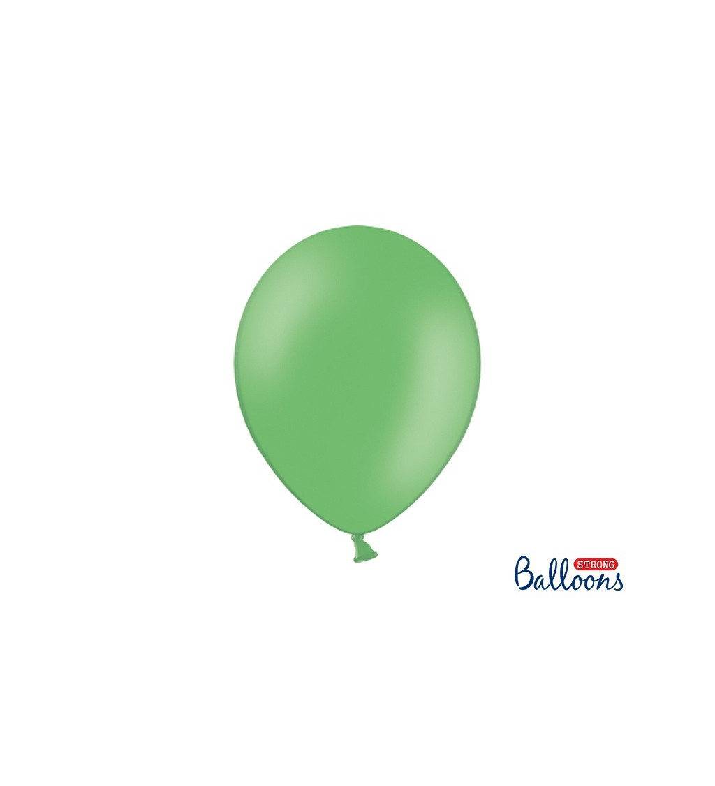 Pastelový balónik - zelený