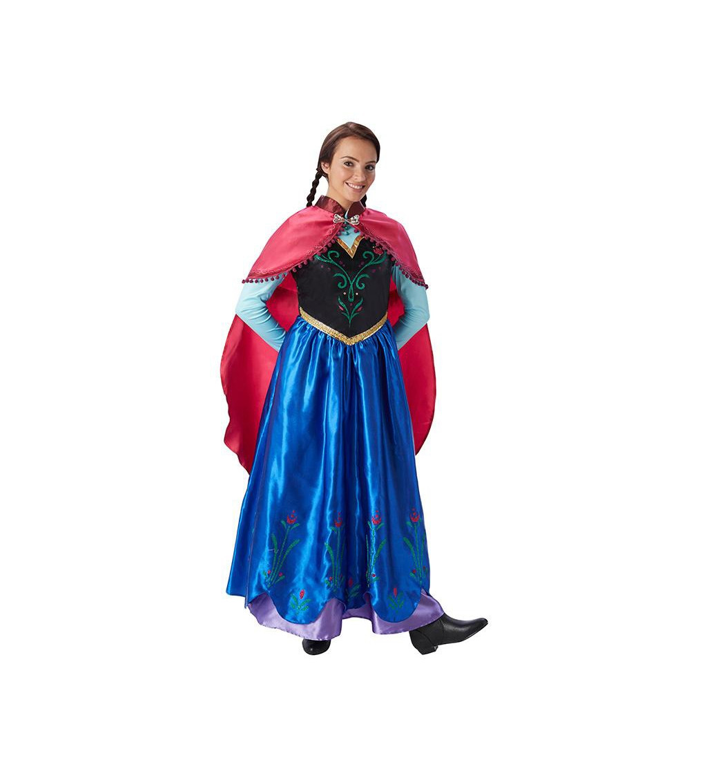 Dámsky kostým Anna z rozprávky Frozen