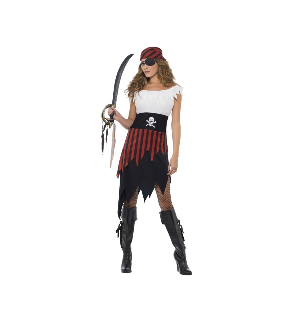 Kostým pre ženy - Pirátka z Temného korábu