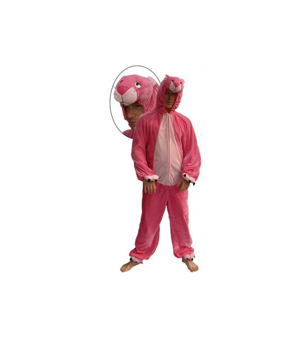 Pánsky kostým Ružový panter