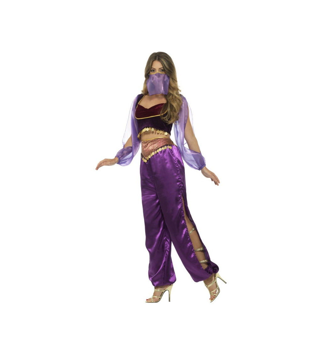 Kostým "Harémová tanečnica - fialová"