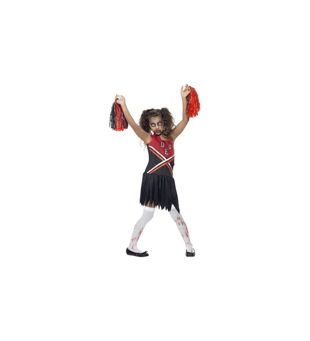 Detský kostým "Zombie roztlieskavačka"