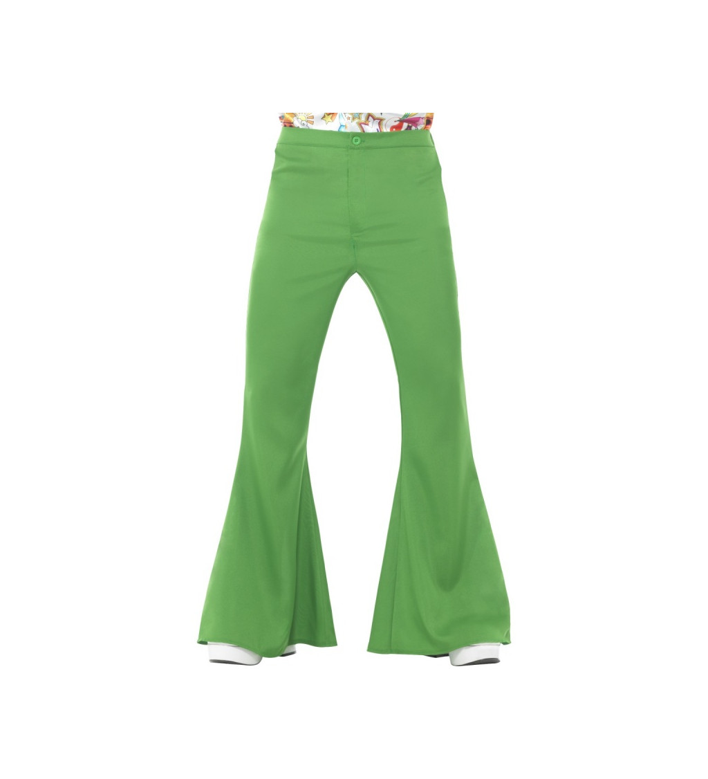 Nohavice v zelenej farbe