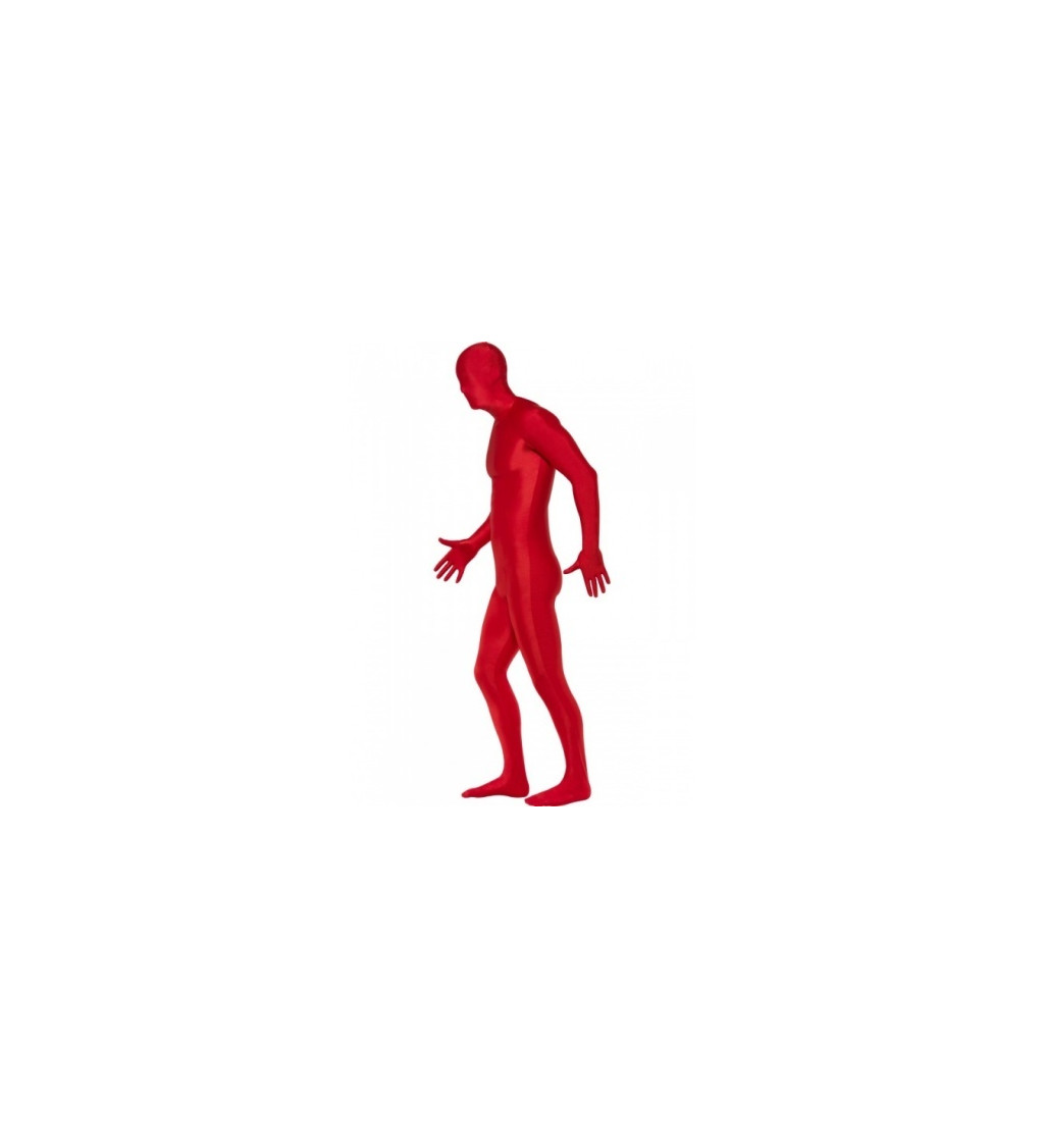 Unisex kostým Morphsuit, červený
