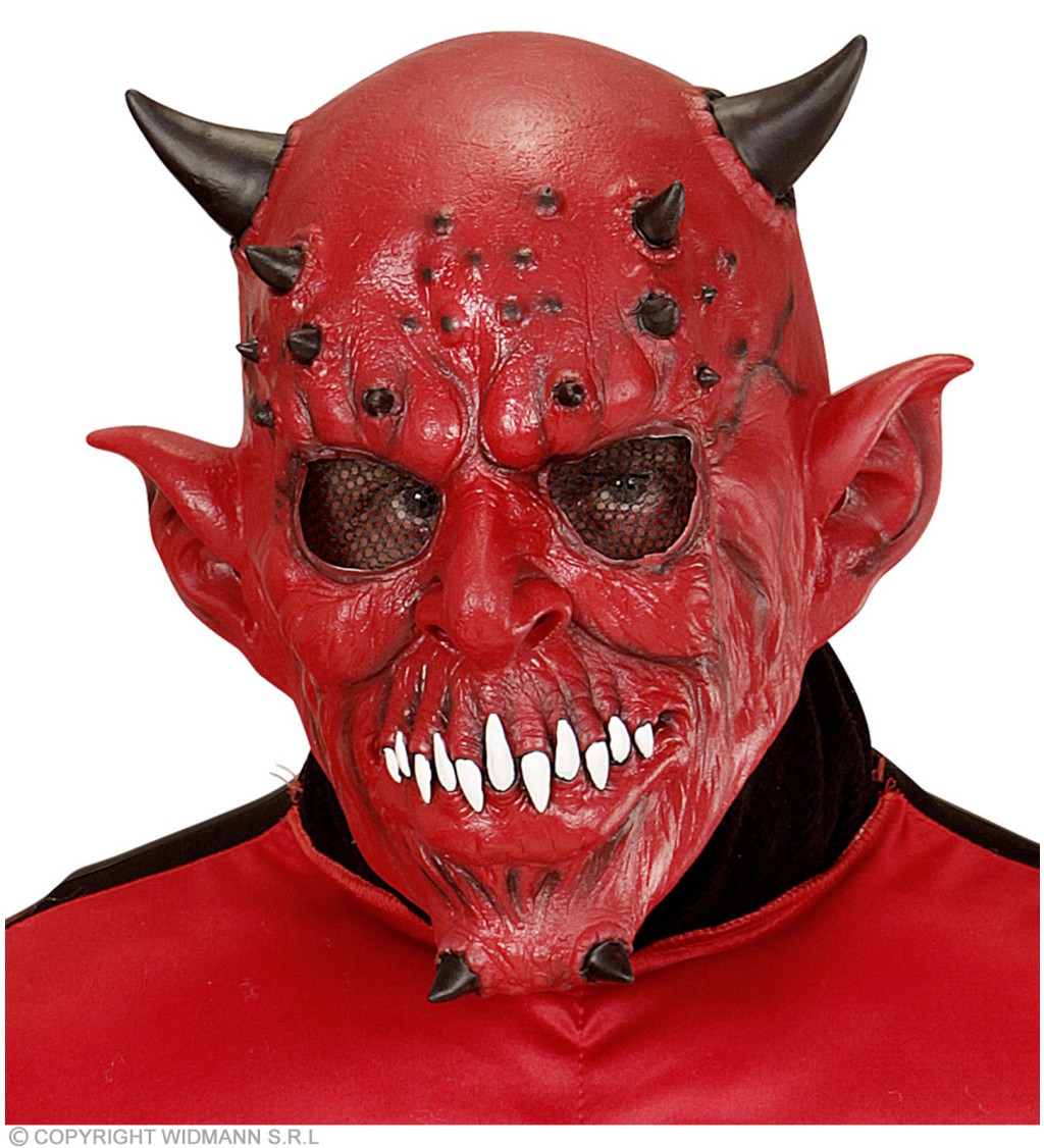 Maska Diabla, celohlavová