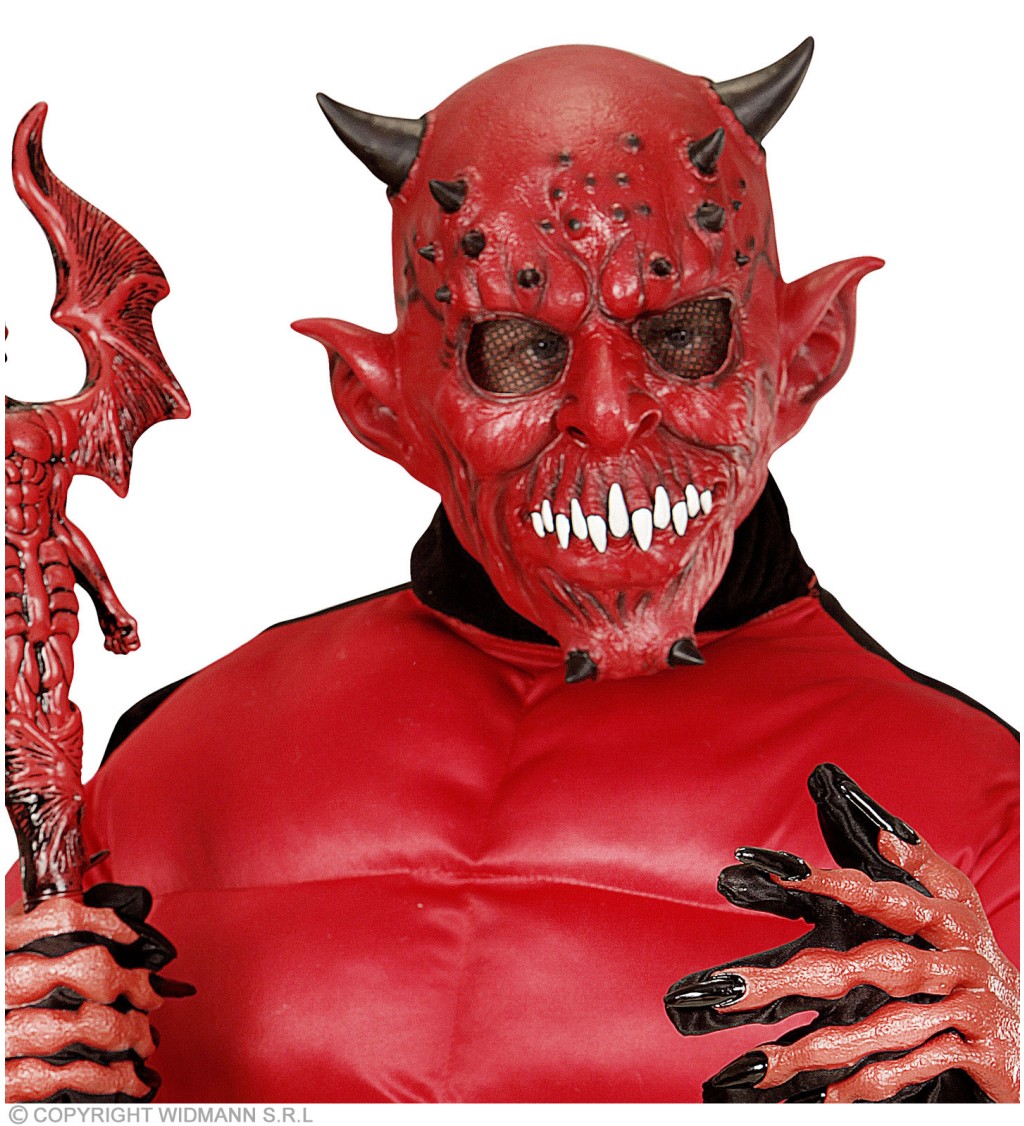Maska Diabla, celohlavová