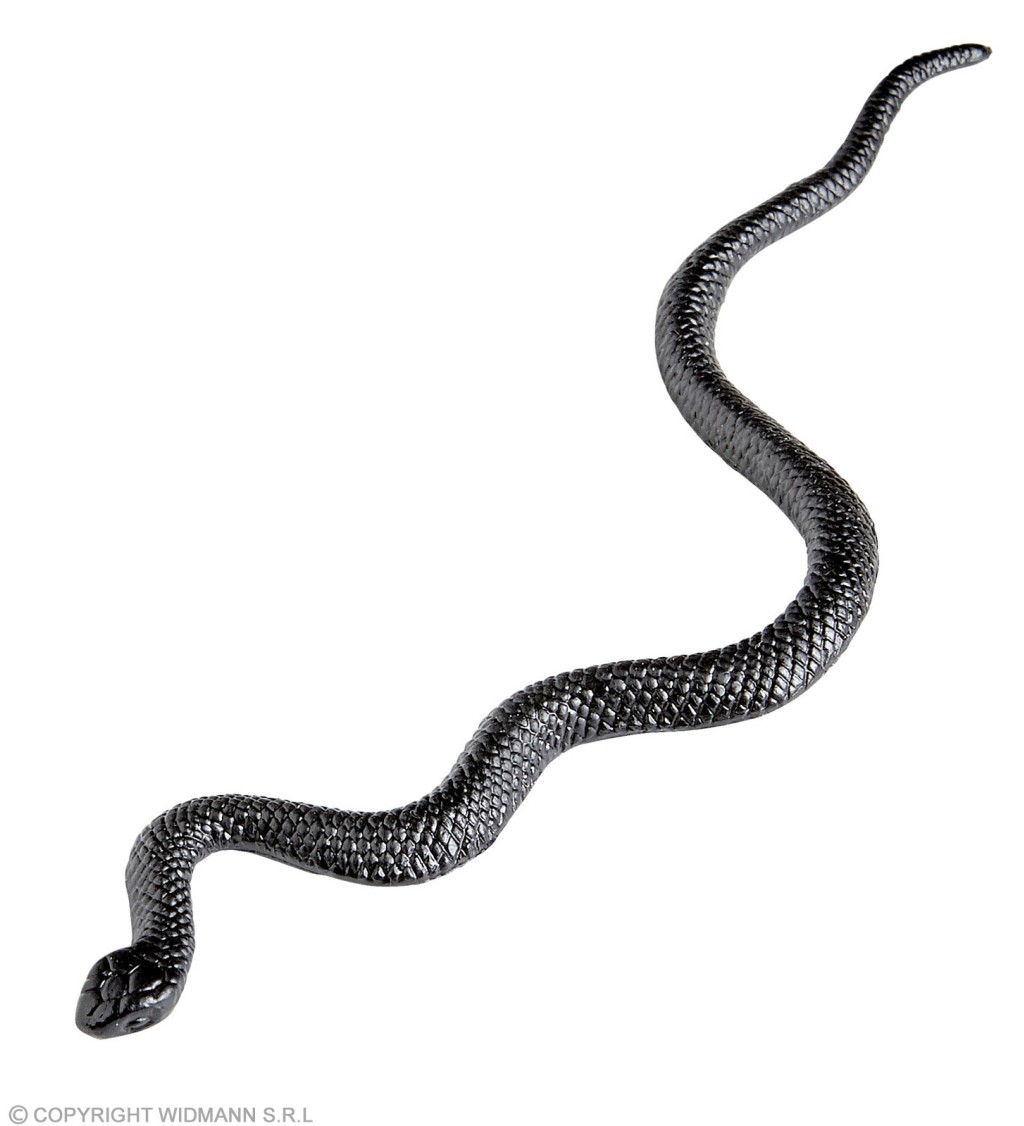 Dekoračný had z gumy