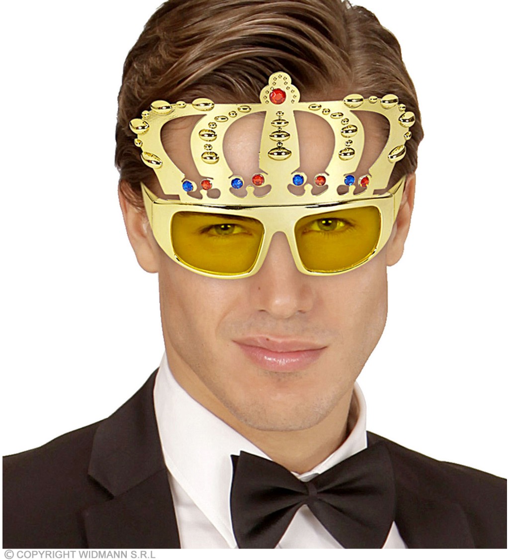 Zlaté okuliare s korunou