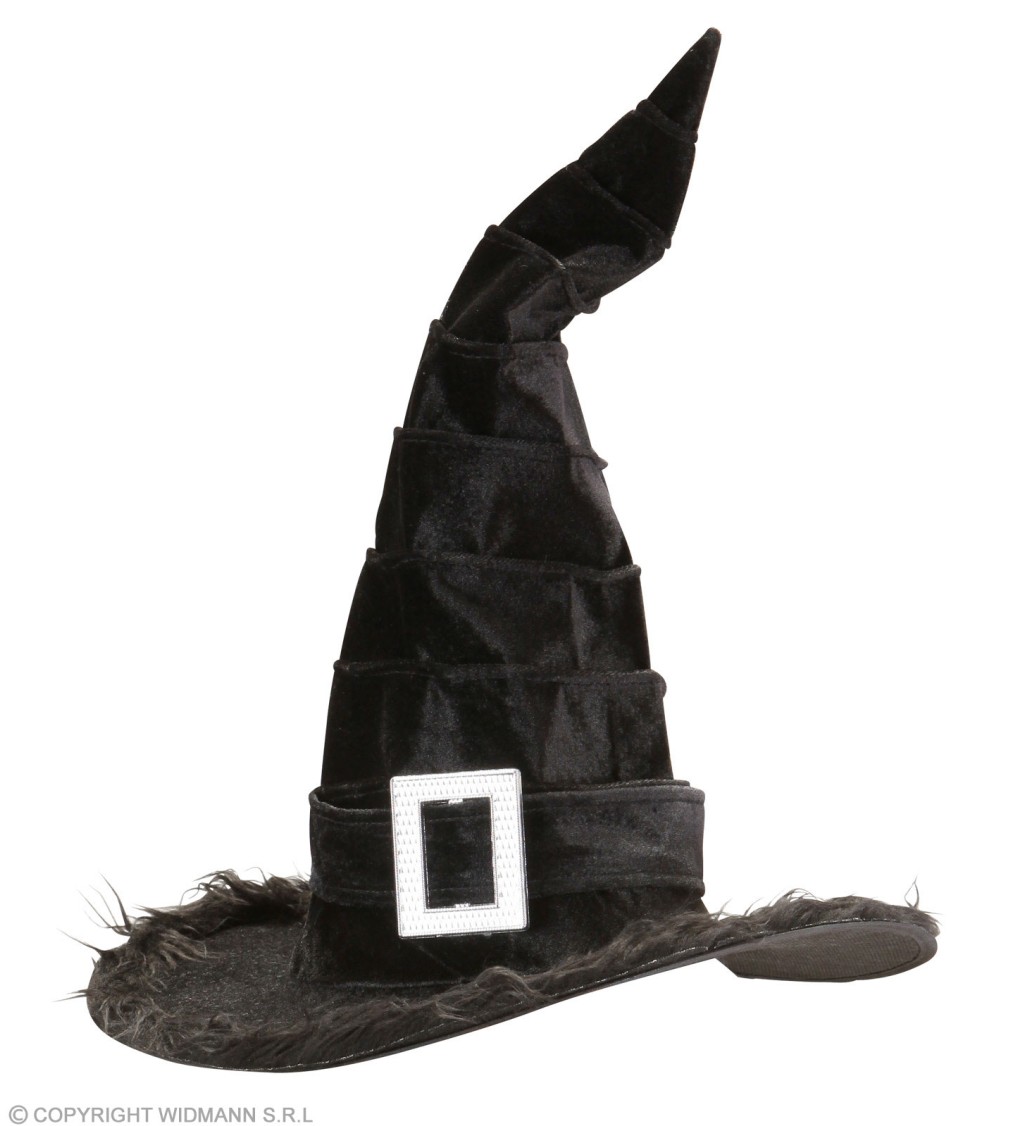 Čarodejnícky klobúk, čierny