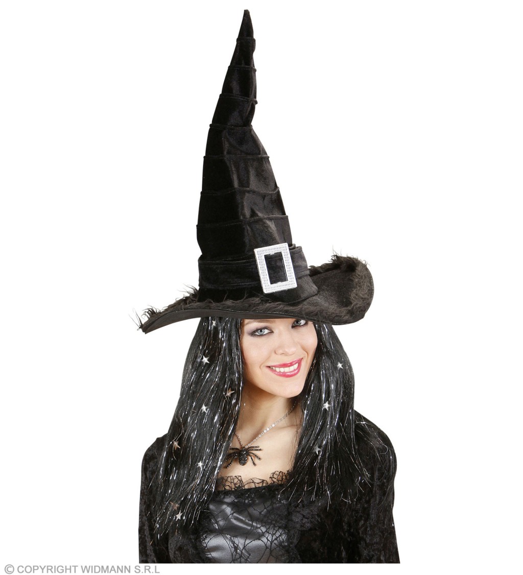 Čarodejnícky klobúk, čierny