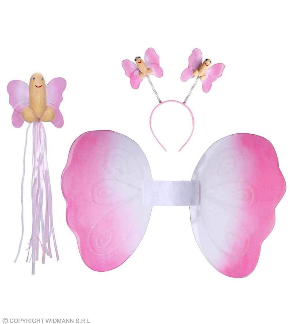 Sada penisová víla ružová