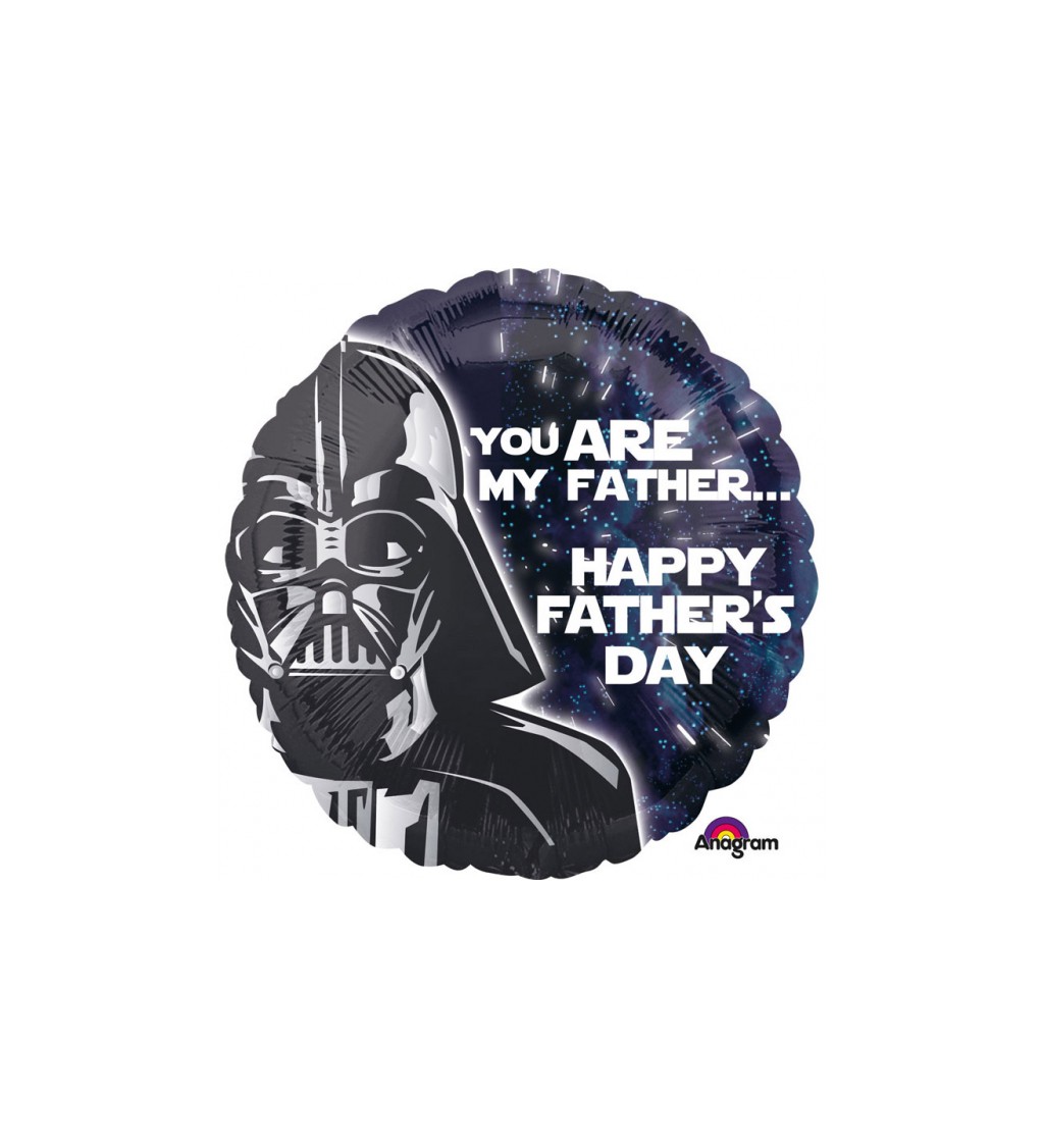 Balónik Darth Vader - sviatok otcov