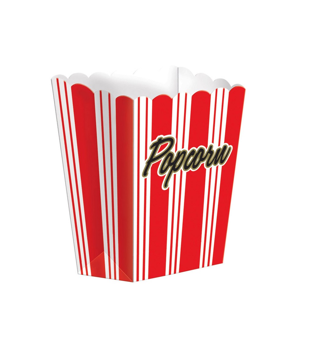 Krabička na Popcorn Hollywood - 8 ks