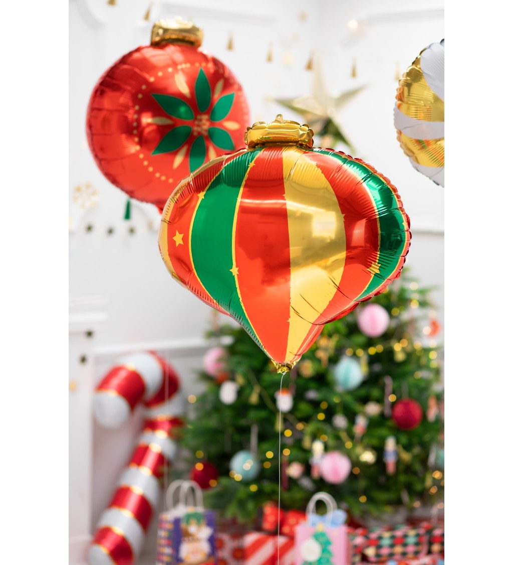 Fóliový balónik Vianočná ozdoba
