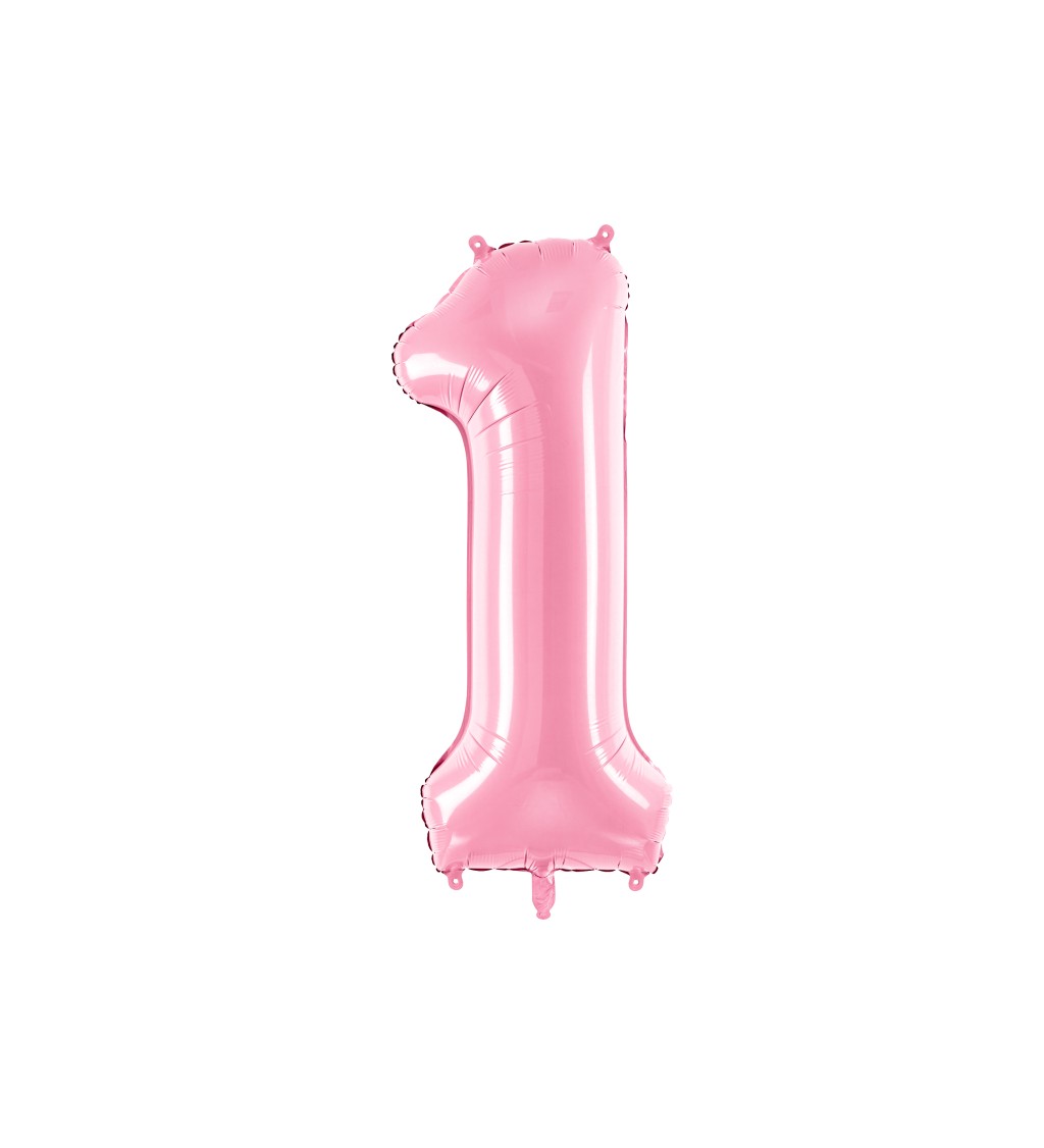 Ružový fóliový balónik 1