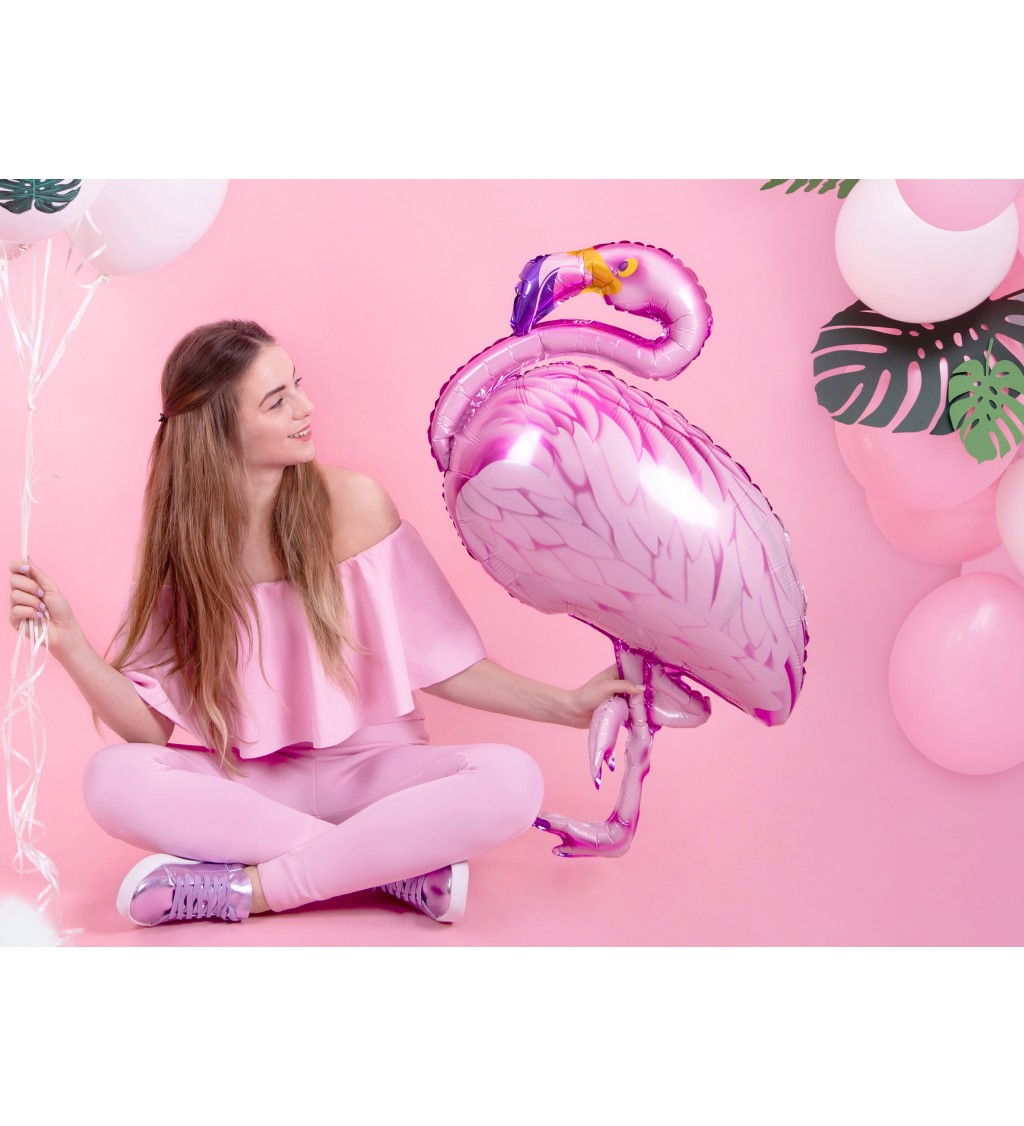 Fóliový balón Flamingo
