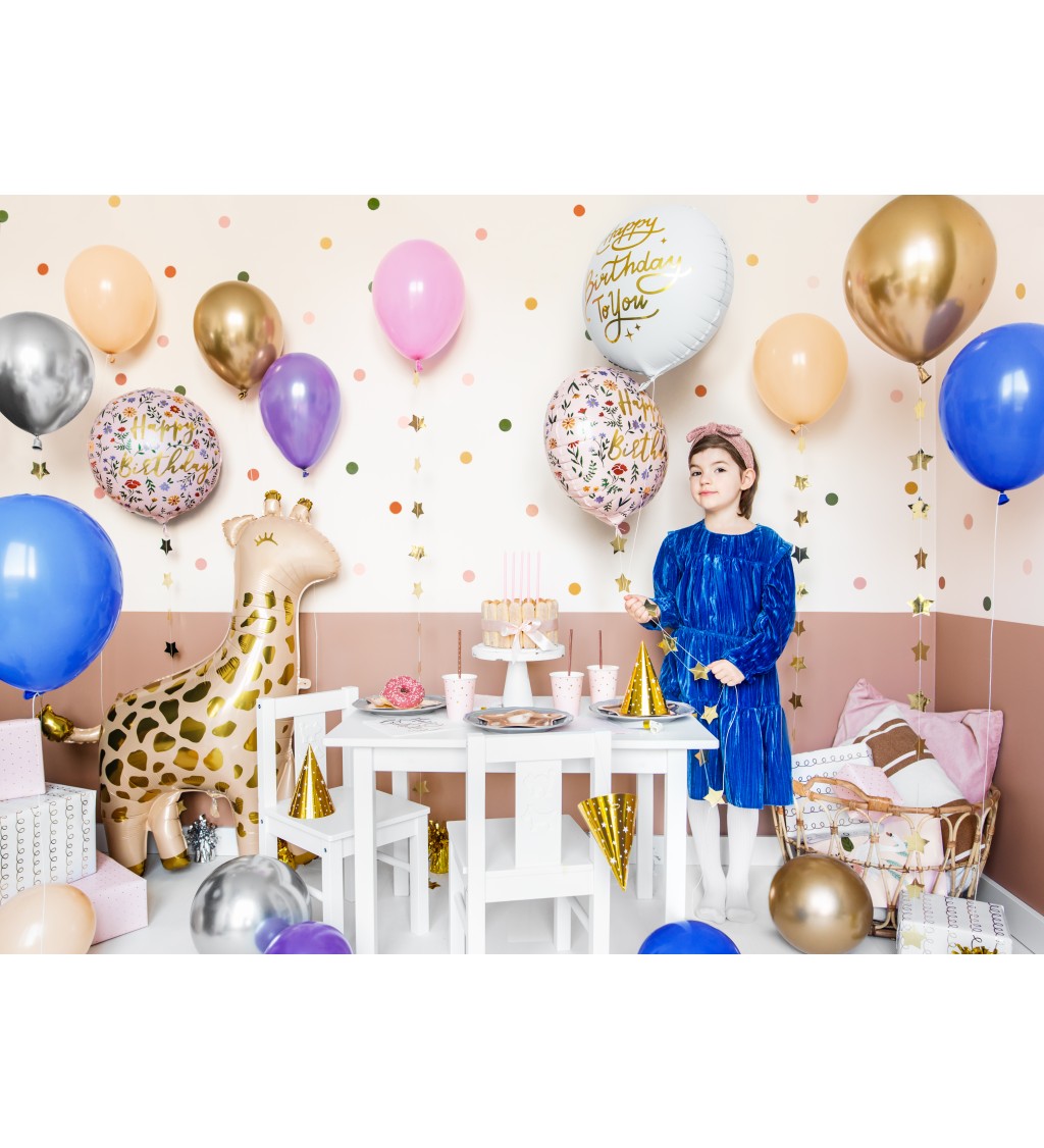Fóliový balónik Happy Birthday To You