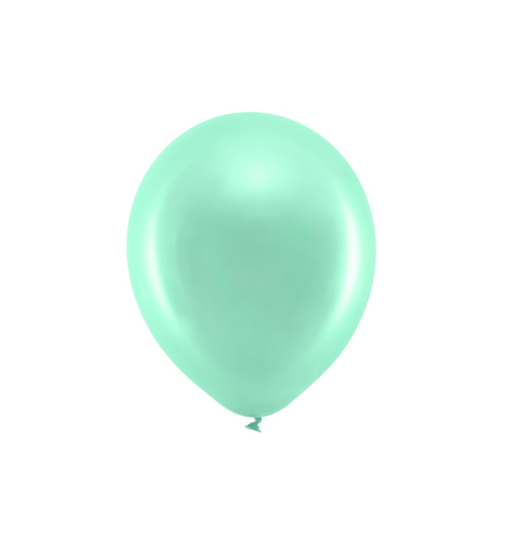 Pastelový balónik - mätový
