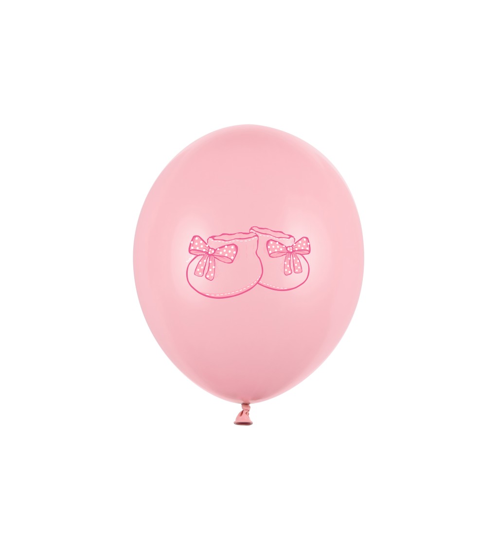Ružový balónik papuče