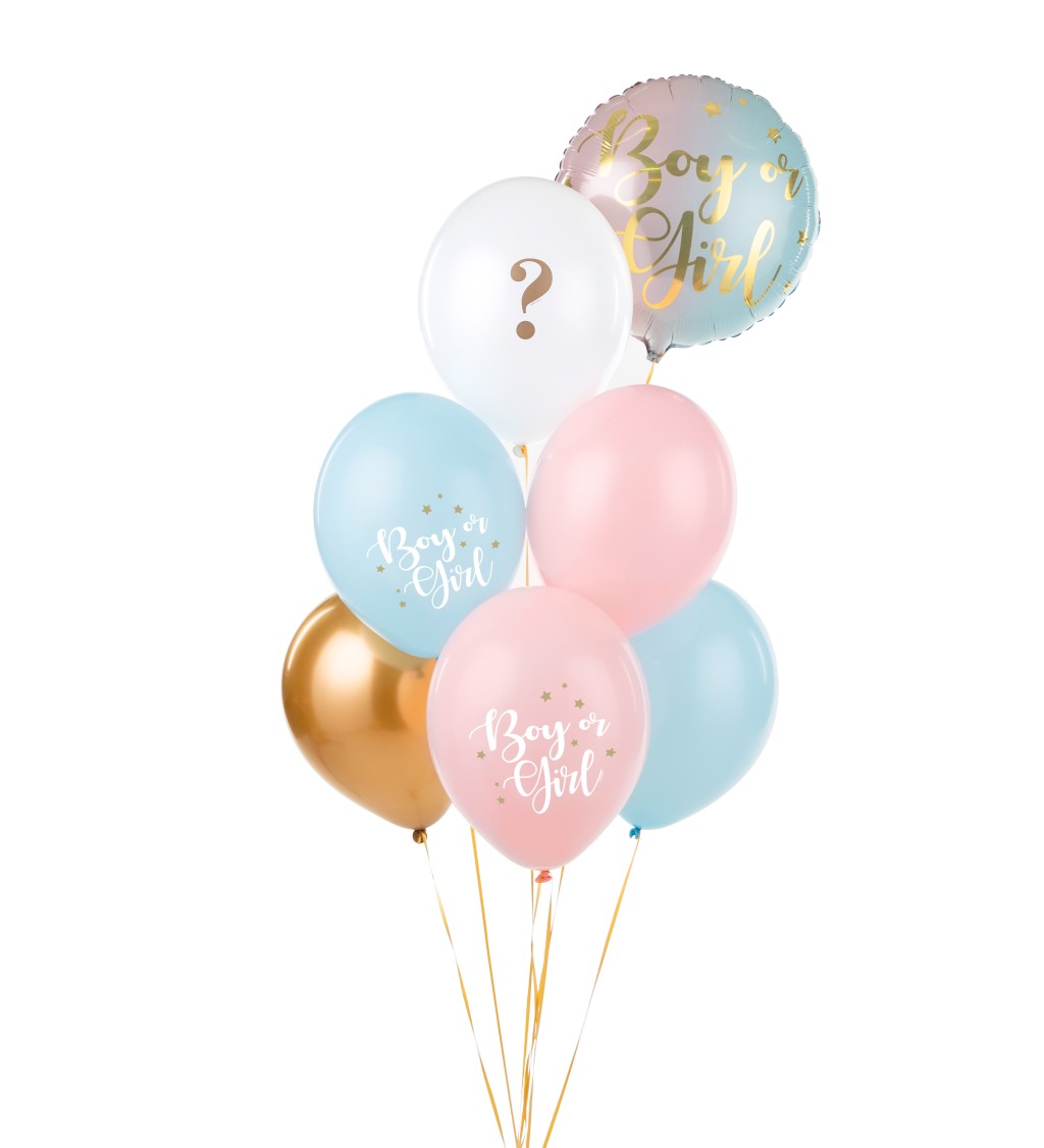 Balóniky - chlapec alebo dievča