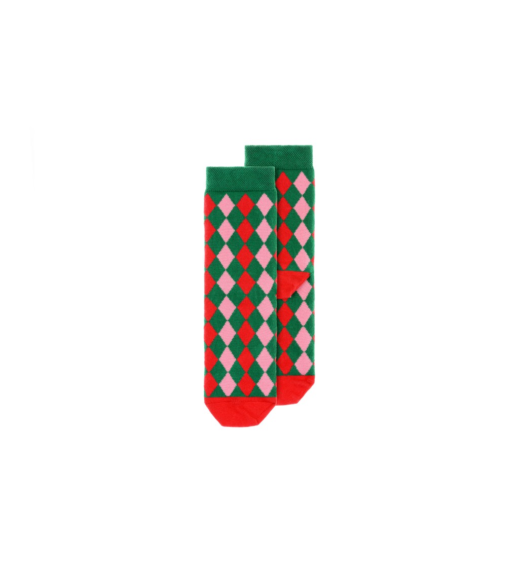 Vianočné ponožky Rhombus