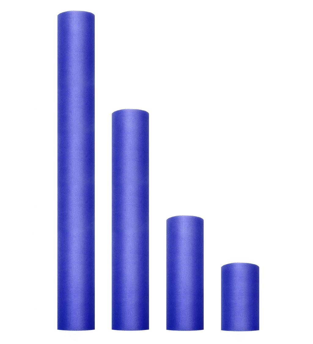 Dekoračný tyl námornická modrá 0,15 x 9 m