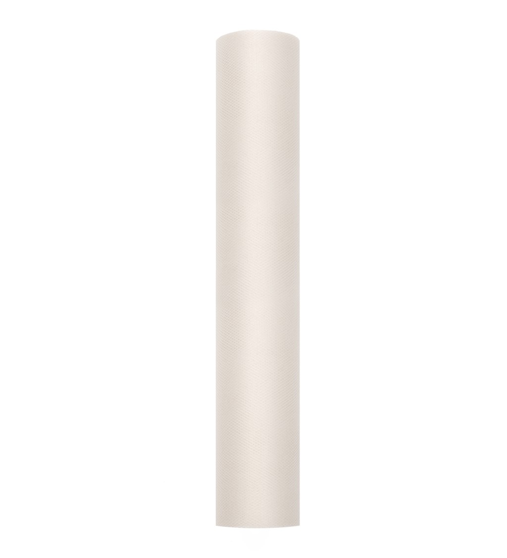 Dekoratívny tyl - biely (30cm)