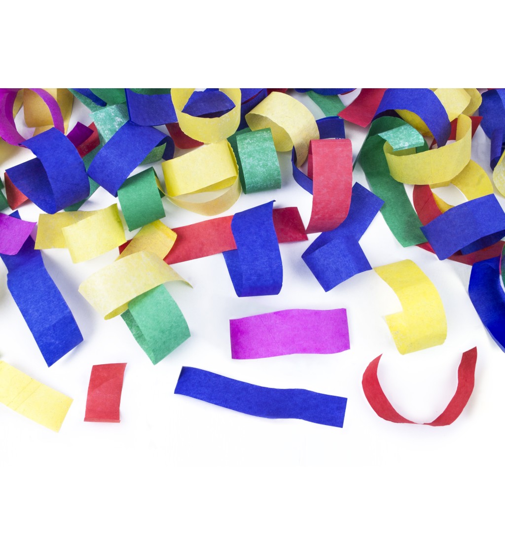 Vystreľovacie párty farebné konfety