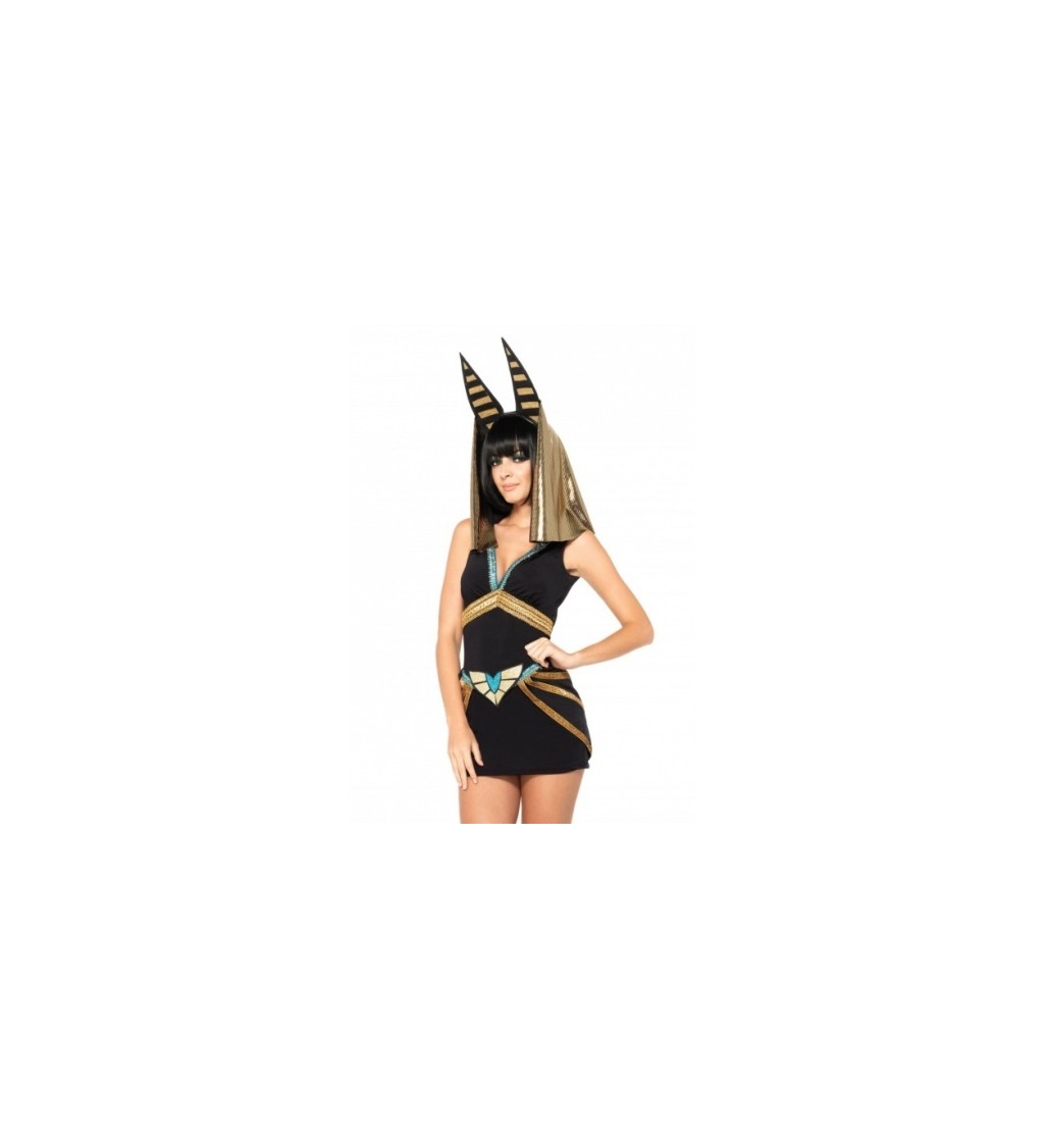 Kostým pre ženy - Egyptská bohyňa (Anubis)