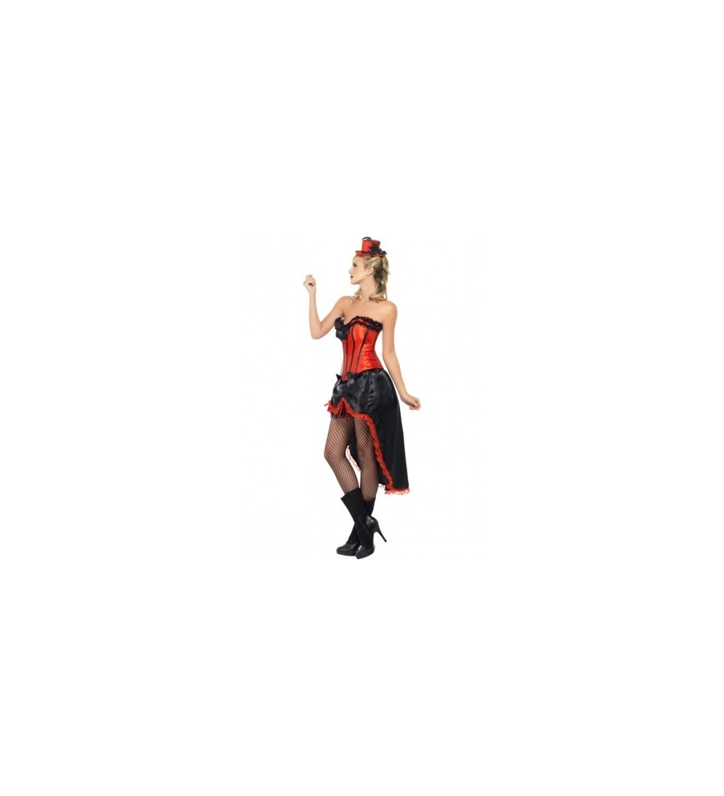 Dámsky kostým Sexy barová tanečnica, červená