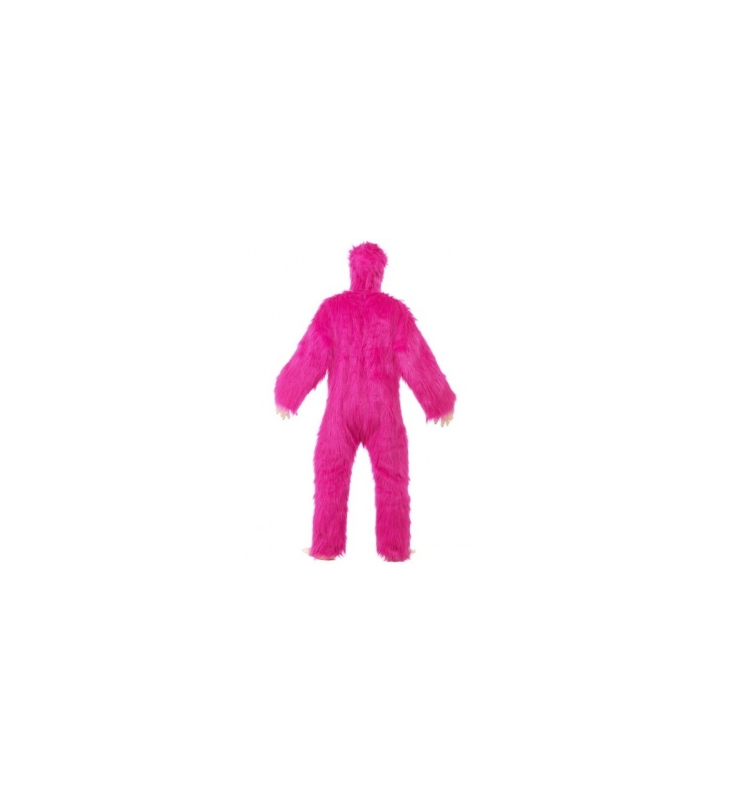 Kostým Unisex - Gorila ružová
