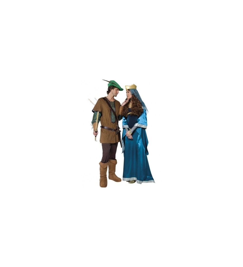 Kostým pre mužov - Robin Hood deluxe