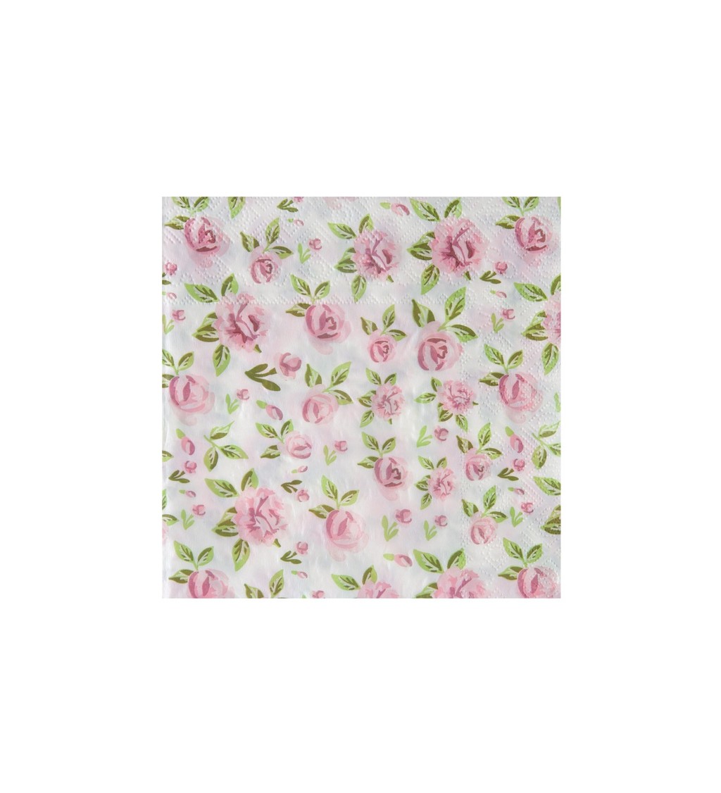 Obrúsok Ruže - 20 ks