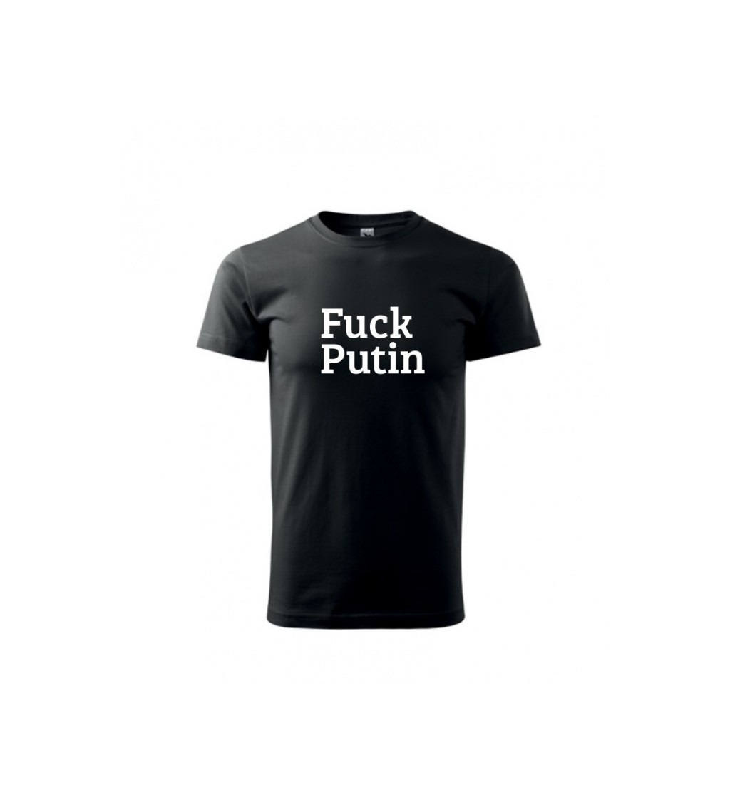 Tričko s nápisom Fuck Putin