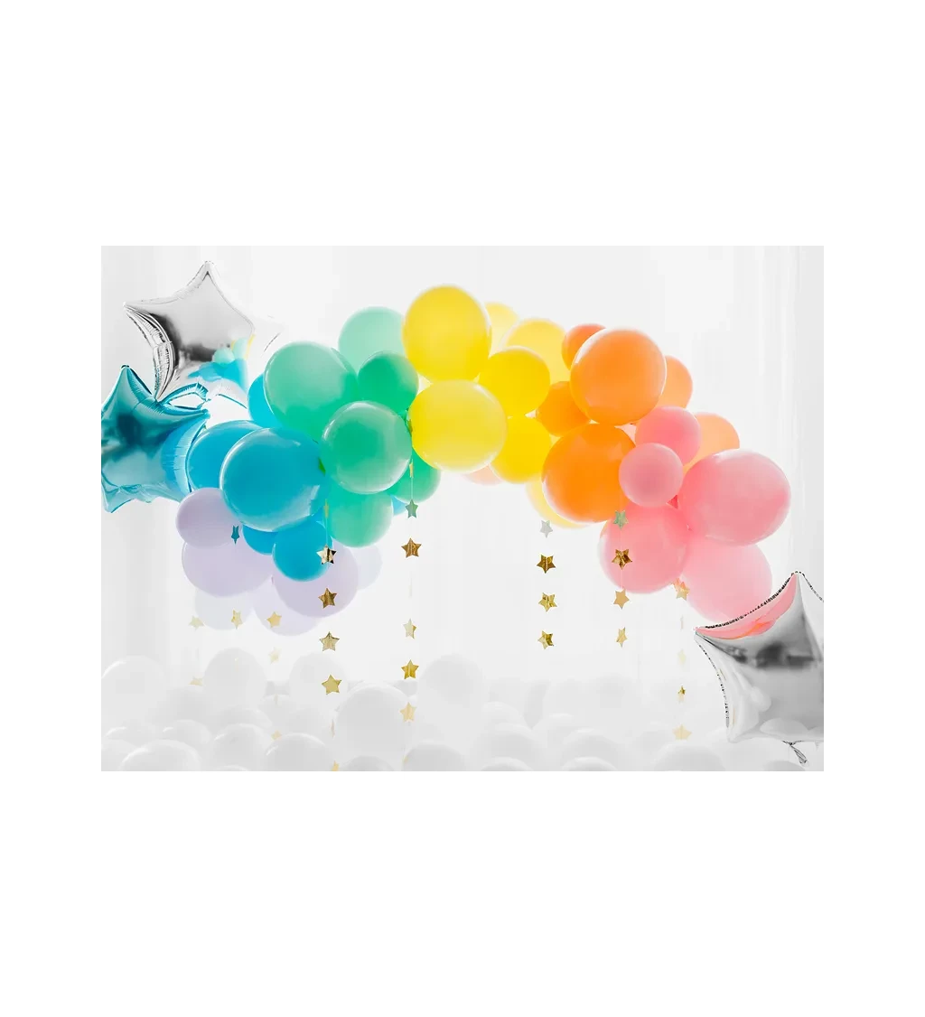 ECO balóniky fialové - pastelové, malé
