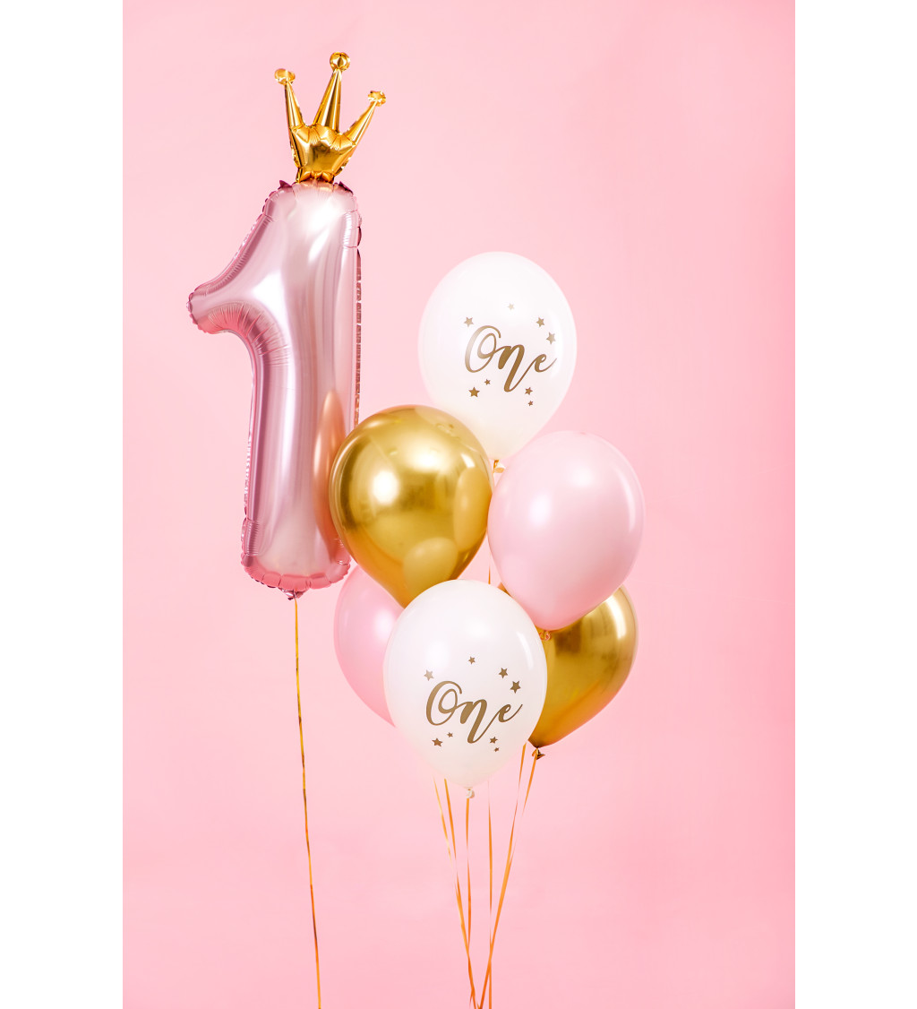 Balóniky 30 cm, pastelovo ružové