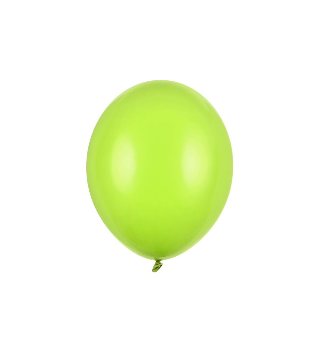 Svetlo zelené balóny