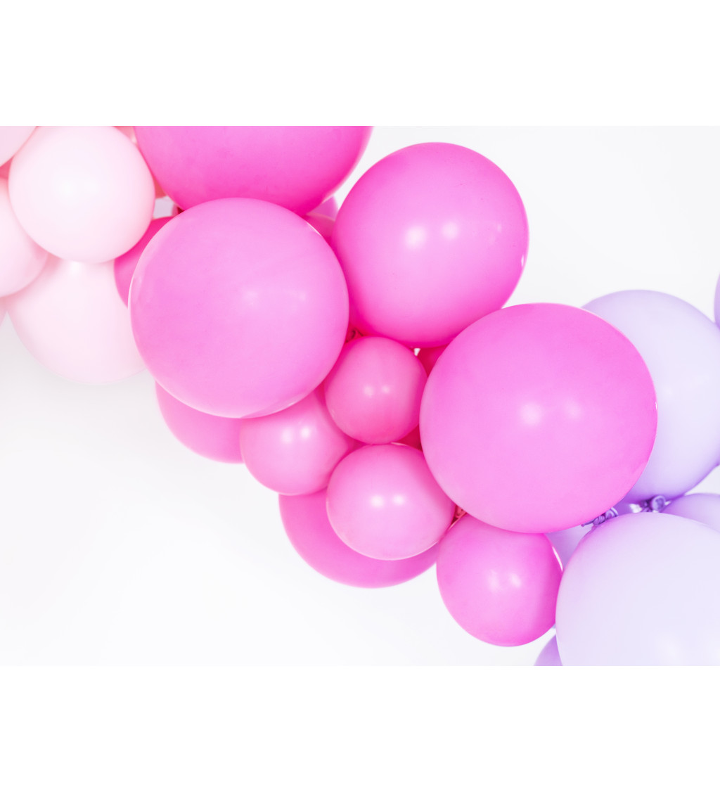 Latexové balóny - fuchsia, pastelové