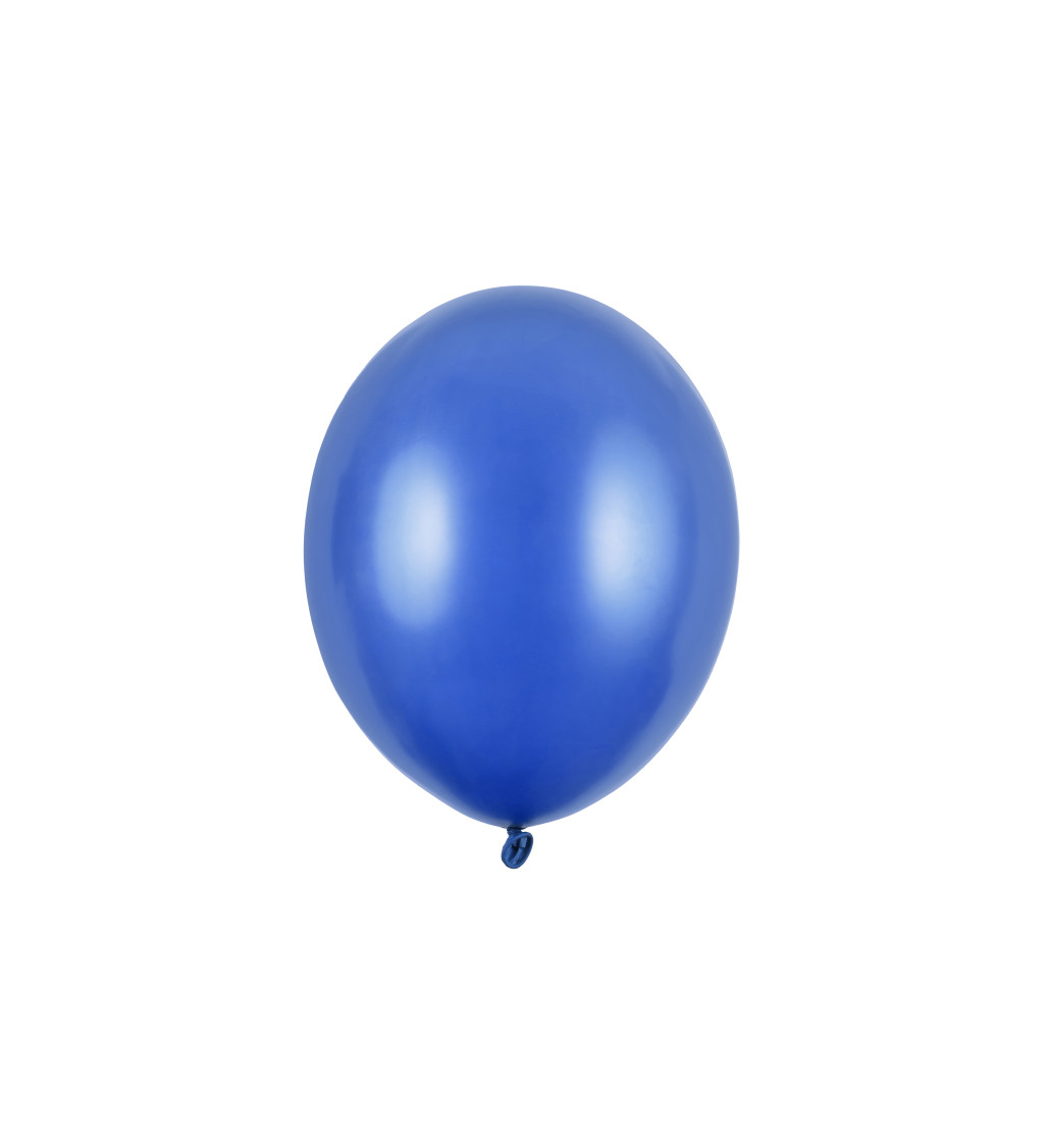 Latexové balóny - Metalická modrá