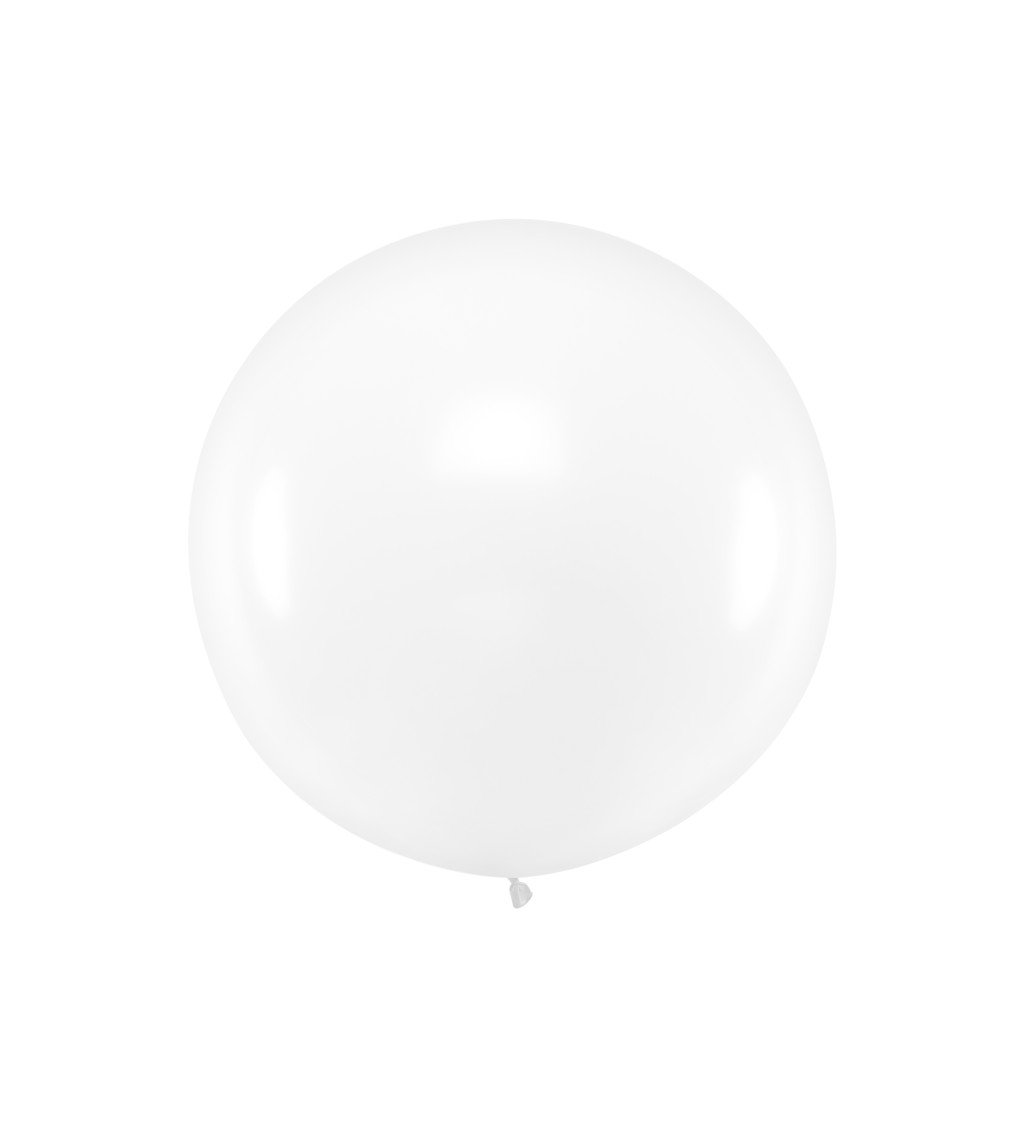 Jumbo balón - Priehľadný