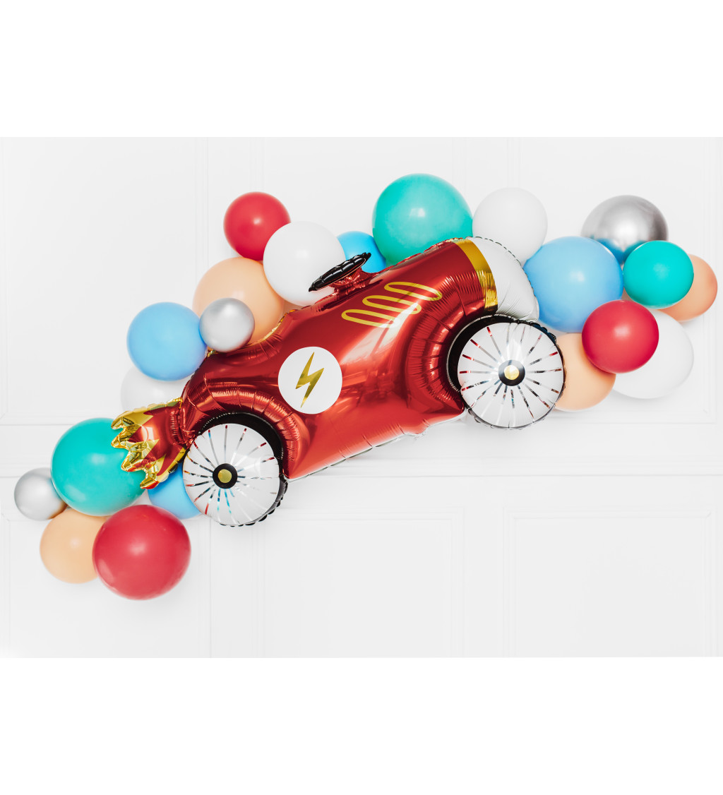 Fóliový balónik Červené auto