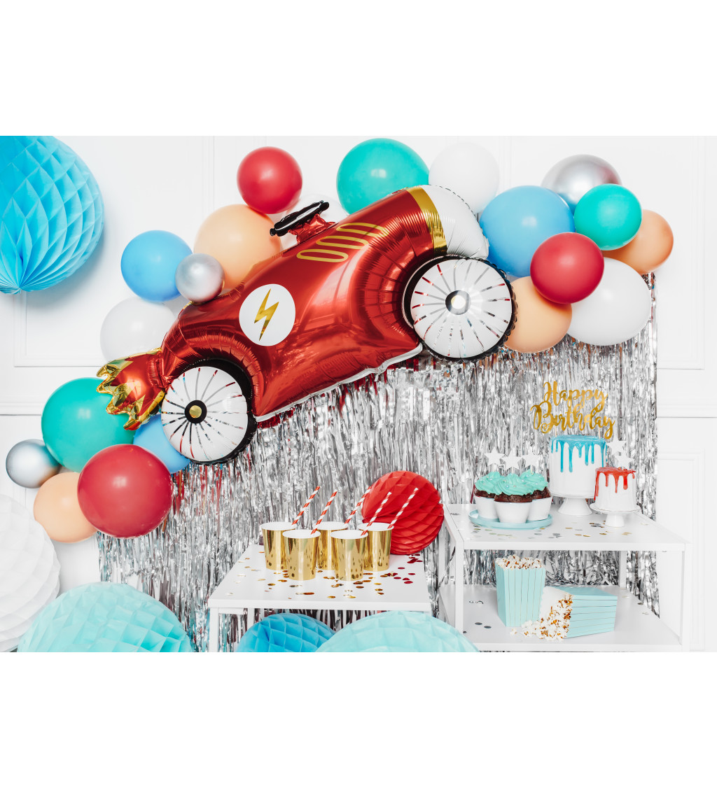 Fóliový balónik Červené auto