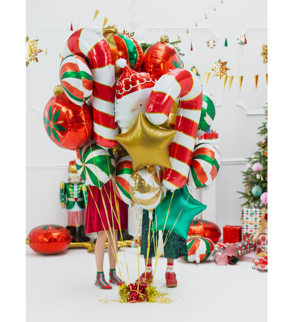 Fóliový balónik Vianočná ozdoba II