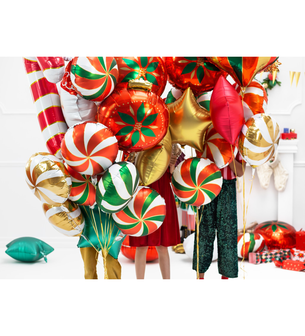 Fóliový balónik Vianočná ozdoba II